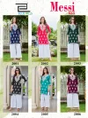 Messi Vol 3 By Blue Hills Rayon Thread Work Kurti With Bottom